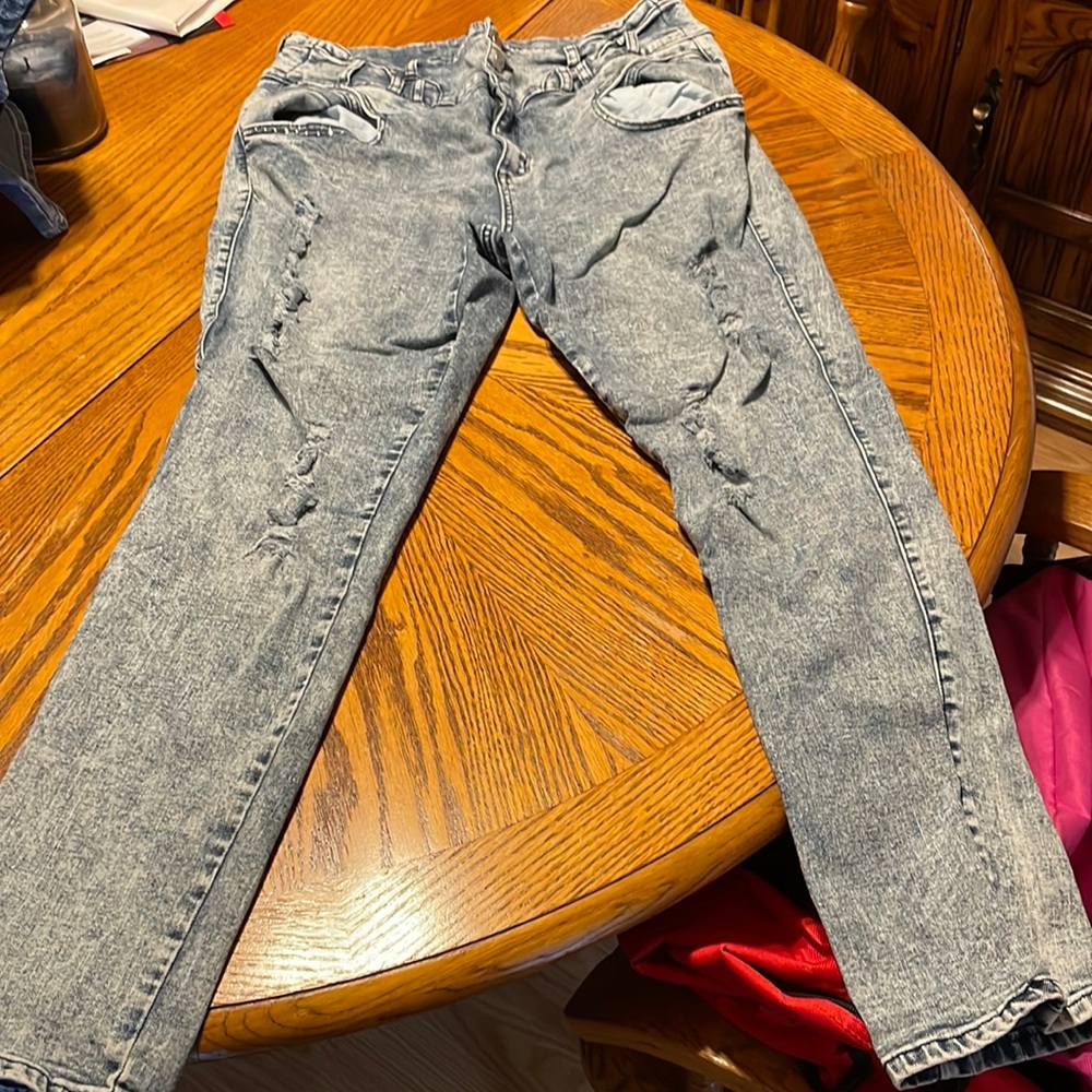 K Jordan size 18 washed skinny plus